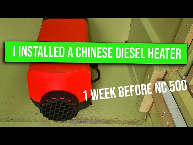 "Prepping for the NC500: Installing a Diesel Heater!"