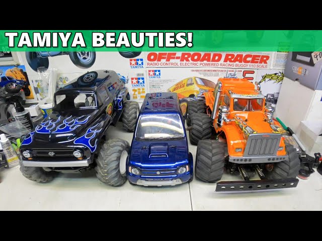 Tamiya RC Truck Collection squash van Jimny Konghead