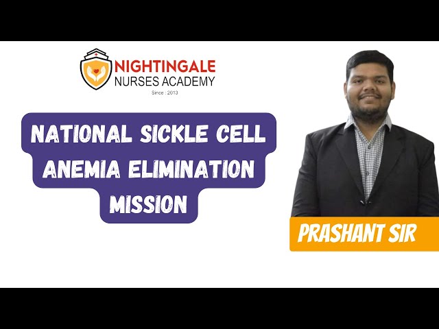 National Sickle Cell Anemia Elimination Mission