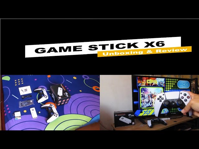 Game Stick X6 Unboxing and Review