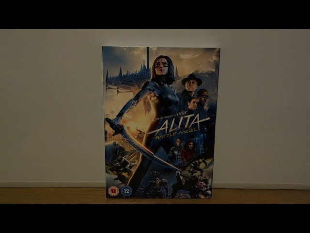 Alita Battle Angel (UK) DVD Unboxing