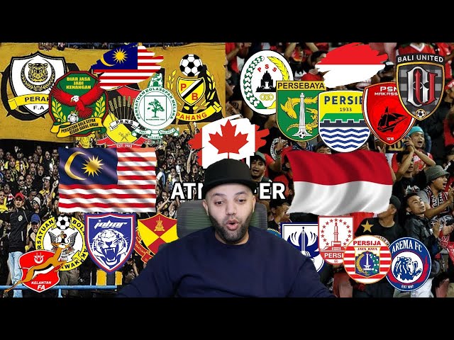 BEST ATMOSFER LIGA INDONESIA dan MALAYSIA Reaction | MR Halal Reacts Indonesia vs Malaysia reaction