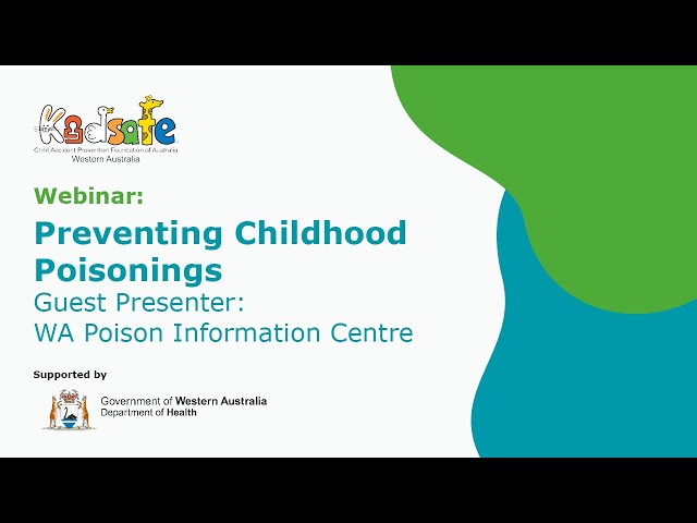 Webinar: Preventing Childhood Poisonings