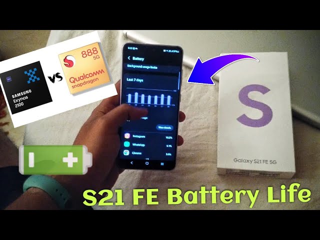 Amazing Battery Life - Samsung Galaxy S21 FE - Next Generation Exynos