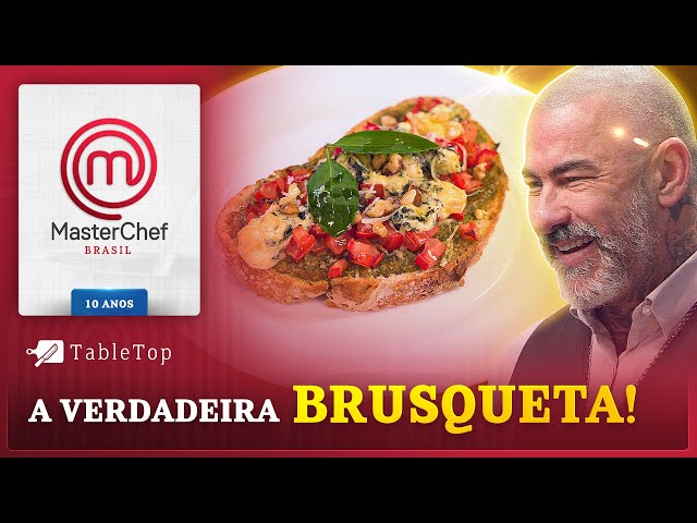 BRUSQUETA para receber os amigos | TABLETOP MASTERCHEF BRASIL