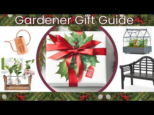 10 CHRISTMAS Gift Ideas to WOW the Gardener in Your Life! (GIFT GUIDE) 🎁😍🛍️