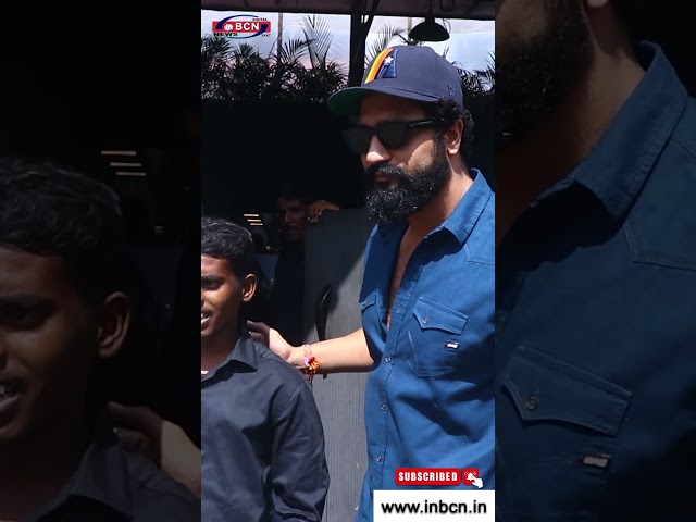 VICKY KAUSHAL SPOTTED AT HAKIM ALIM SALON IN VERSOVA