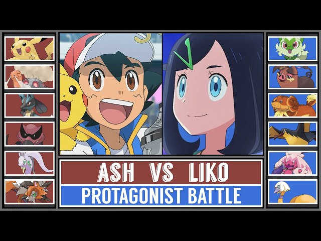 ASH vs LIKO | Pokémon Horizons Battle [Pokémon Scarlet & Violet]