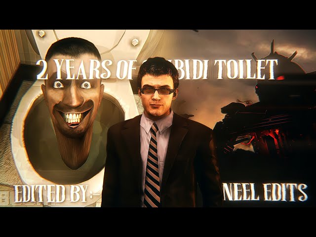 2 Year's of Skibidi Toilet | Skibidi Toilet 2nd Anniversary edit #skibiditoilet #skibidiedit #fypシ