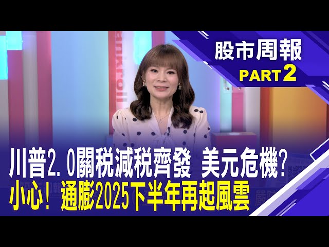 川普2.0效應席捲而來 看懂2025經濟新變局 拜規川不隨 川普上任所可能政策轉彎一次看│股市周報*曾鐘玉20250202-2(孫明德)@ustvbiz