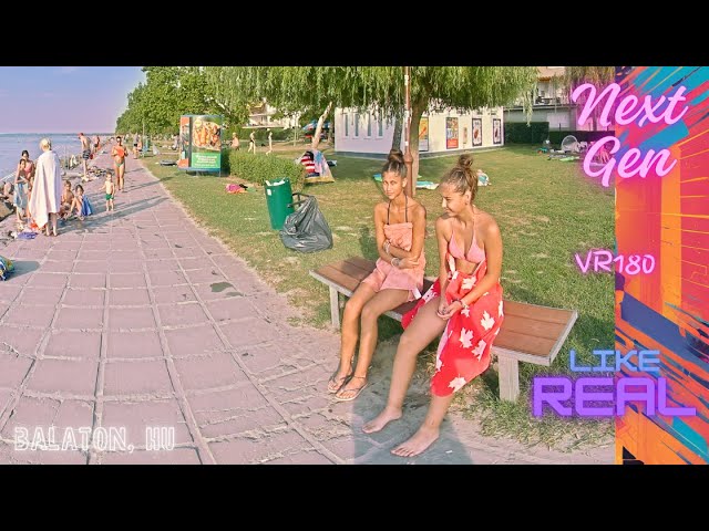 VR180 | Unseen Secrets: Exploring Balaton 👙 Beach in Stunning 8K60