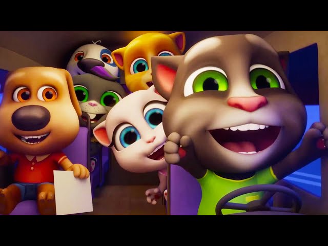 Talking Tom LIVE  ⭐  Histórias engraçadas dos amigos ⭐  Desenhos Animados