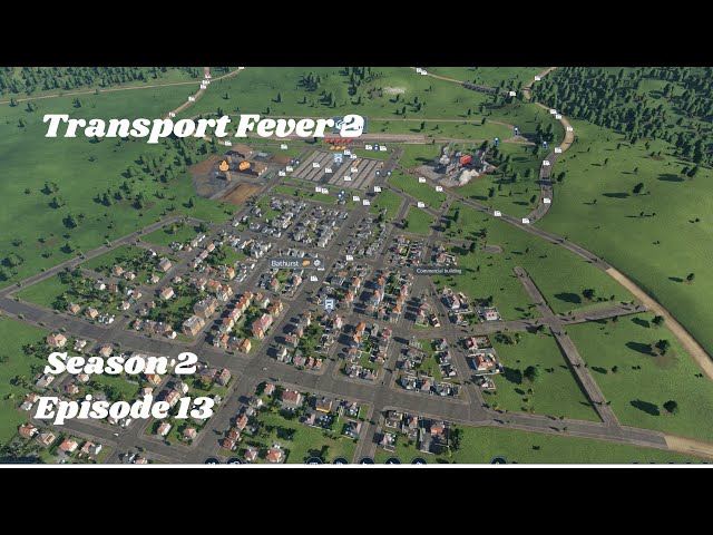 Transport Fever 2 Season 2 Episode 13:Bathurst Passenger and Freight Hub