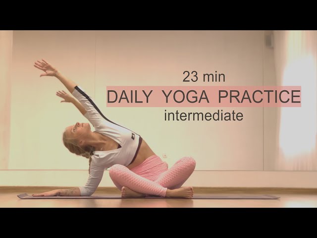 Daily Yoga Practice | Intermediate | 23 min | with Żaneta Jerzman