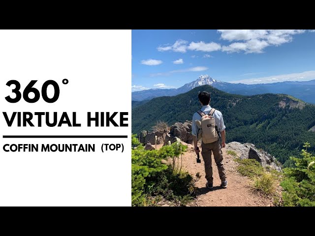 Coffin Mountain Trail Hike in 360 VR // GoPro Fusion (top)