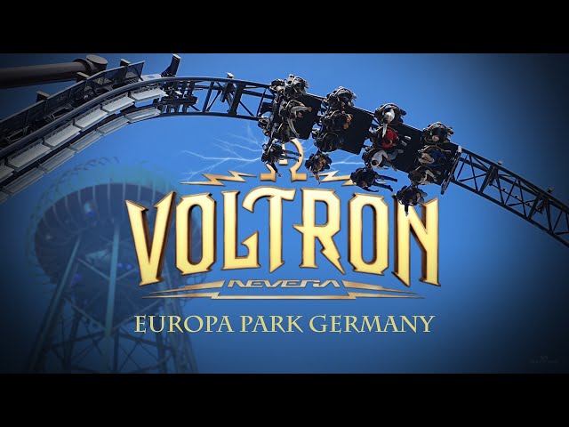 VOLTRON  NEVERA  - roller coaster [ Europa Park Germany ] - VilinTravel