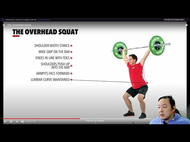 O que é overhead squat? | Como fazer overhead squat?