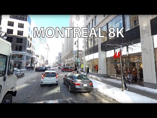 Montreal 8K - VR 360 Drive