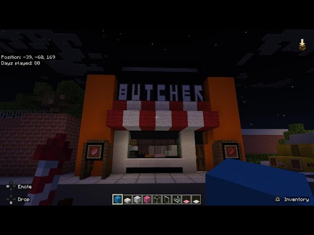 Building a butchers! Minecraft sheep city part 96