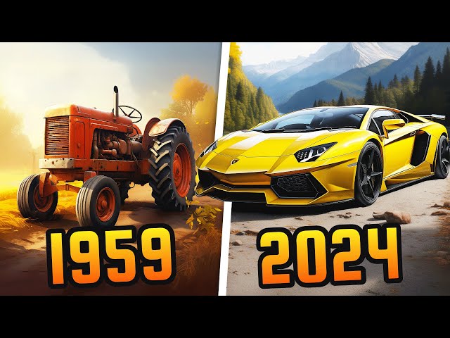 Evolution of Lamborghini [1959-2022]