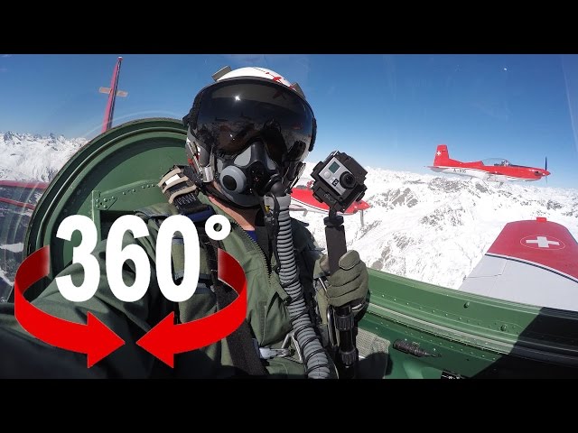 360° air show | PC-7 TEAM @ St. Moritz | Swiss Air Force | Teaser