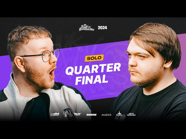 Epos vs Frosty | UK Beatbox Championships 2024 | Solo Quarter Final