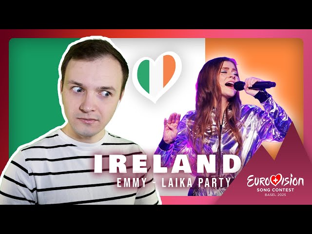 LET'S REACT to "LAIKA PARTY" by EMMY | IRELAND's SONG for EUROVISION 2025 Live Reaction