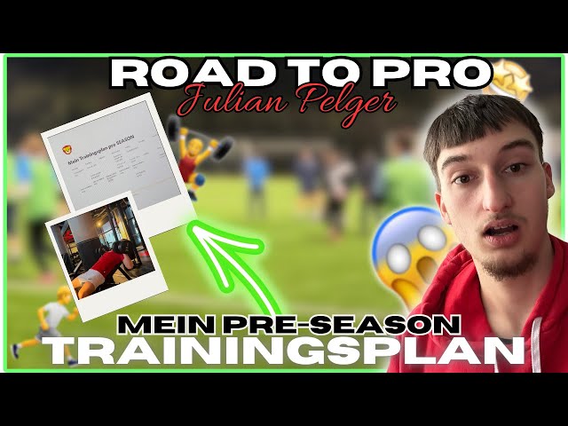 MEIN NEUER TRAININSPLAN FÜR DIE PRE-SEASON! 😱⚽️