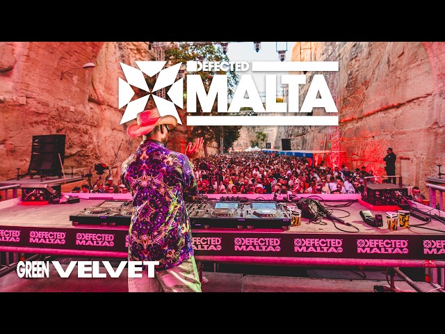 Green Velvet | Live from The Ditch at Defected Malta | Chicago House & Techno DJ Mix