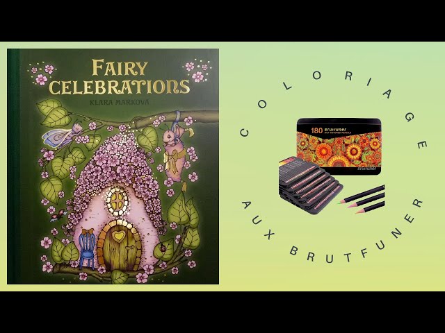 COLORIAGE FAIRY CELEBRATIONS KLARA MARKOVA Part 1