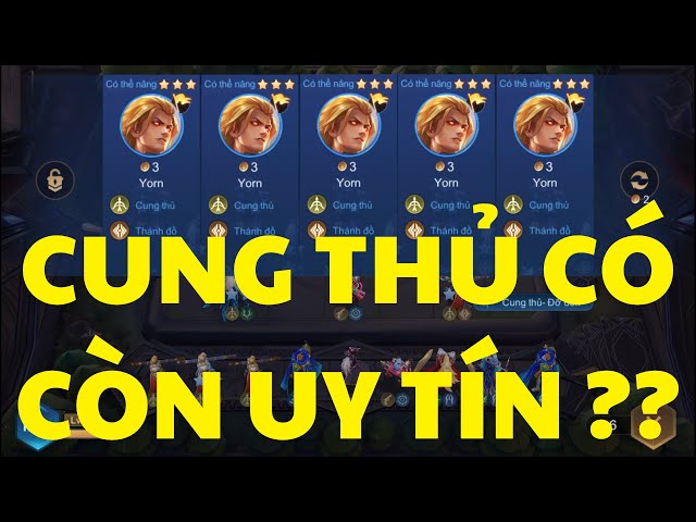 ĐỘI HÌNH CUNG THỦ CÓ QUÁ KHÓ CHƠI TRÊN RANK??? | CỜ LIÊN QUÂN SIZ