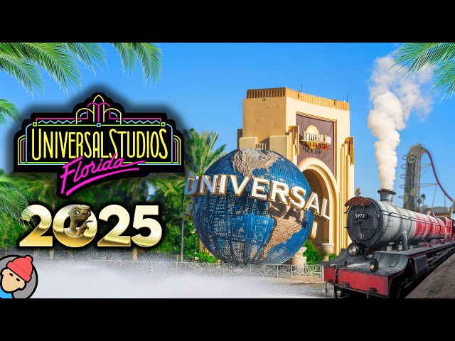 Universal Studios Florida RIDES & ATTRACTIONS | 2025 | Universal Orlando Resort