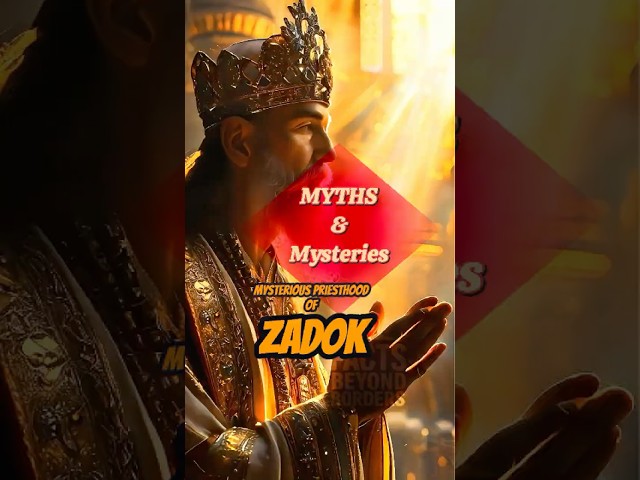 The Mysterious Priesthood of Zadok – Chosen by God? 👑✡️ #myths #mystery #magic