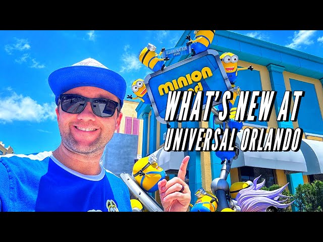 What's New at Universal Orlando Resort! Minion Land, Jurassic Park 30th Anniversary Tribute Store!