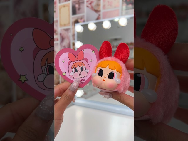 popmart x powerpuff girls vinyl face plush blind box ♡ #popmart #popmartunboxing #blindbox