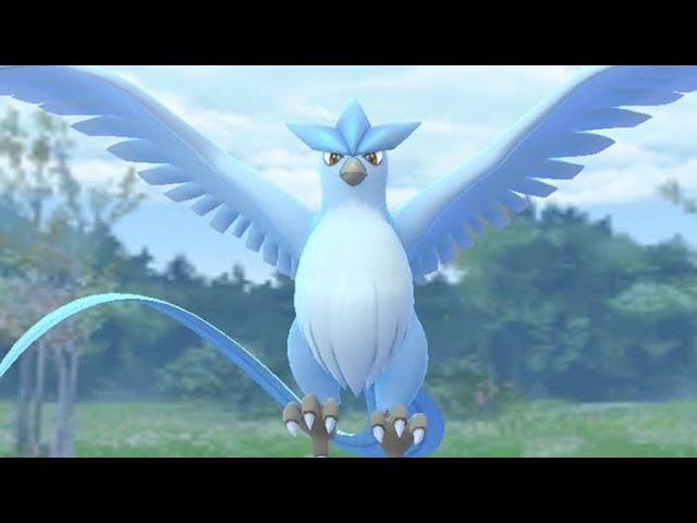 Pokemon Go Articuno Raid (Shiny encounter)