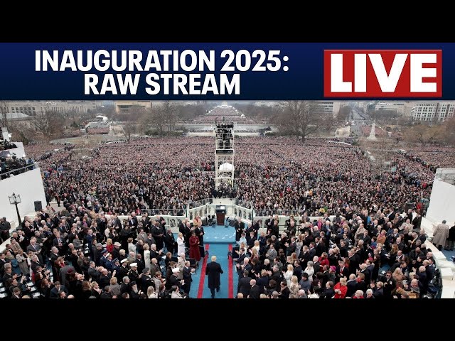 RAW FEED: Donald Trump Inauguration 2025 | FOX 5 DC