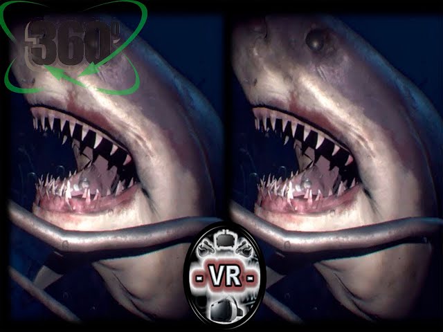 360 Shark Attack VR!!! Underwater 3D Experience