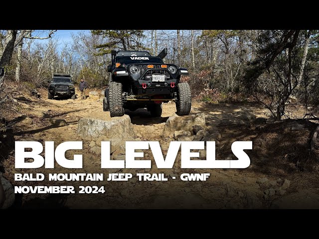 Tackling Big Levels Bald Mountain Jeep Trail in GWNF