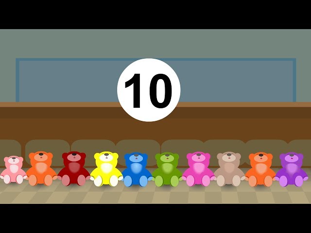 Ten in the bed-Nursery Rhyme with Lyrics | Kids Songs By Tiny Dreams