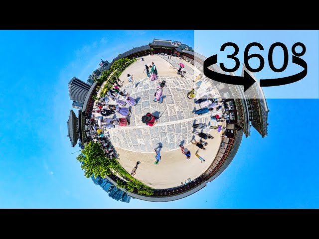 8K 360 HDR VR Walking Tour Gyeongbokgung Palace