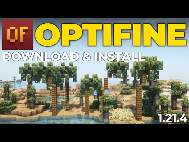 How To Download & Install OptiFine (Minecraft 1.21.4)