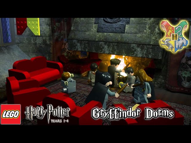 Lego Harry Potter Years 1-4 - Gryffindor Dorms - Free Roam (All Collectibles)