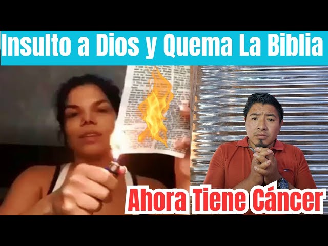 Se Burló De Dios y Quemó LA BIBLIA📔Y No Creerás Lo Que Pasó