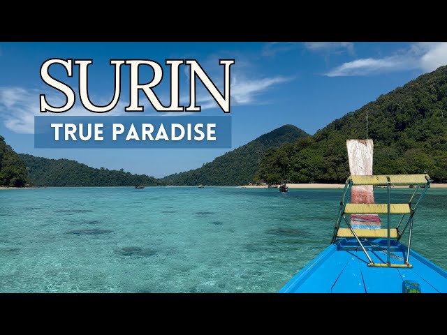 Surin Islands in Thailand - empty beach and best snorkeling