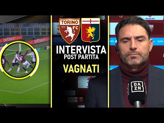 ⚠️CONFERENZA VAGNATI post Torino-Genoa 1-1: "Delusi dal VAR, su SANABRIA era rigore !"