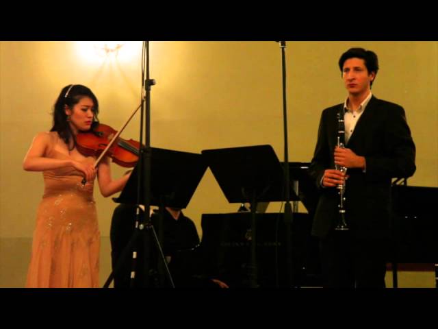 M. Bruch - Piece no. 3 for clarinet, viola & piano