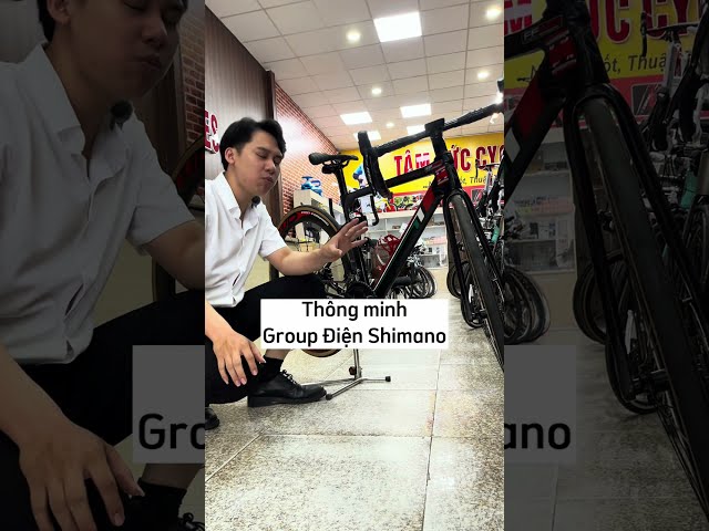 Nói đến sự"Thông Minh"của Shimano ĐIỆN 👉0935593951☎️ #LêĐức #shimano #xedaptanphu #105r7170di