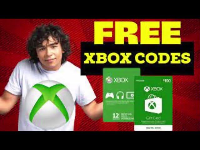 Xbox Gift Card Codes 2025 🎁🎁 $100 Get Free Xbox Promo Codes 2025!