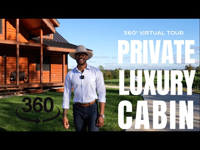 Luxury Log Cabin on 350 acres for Sale in Kentucky | 360 Virtual Video Tour